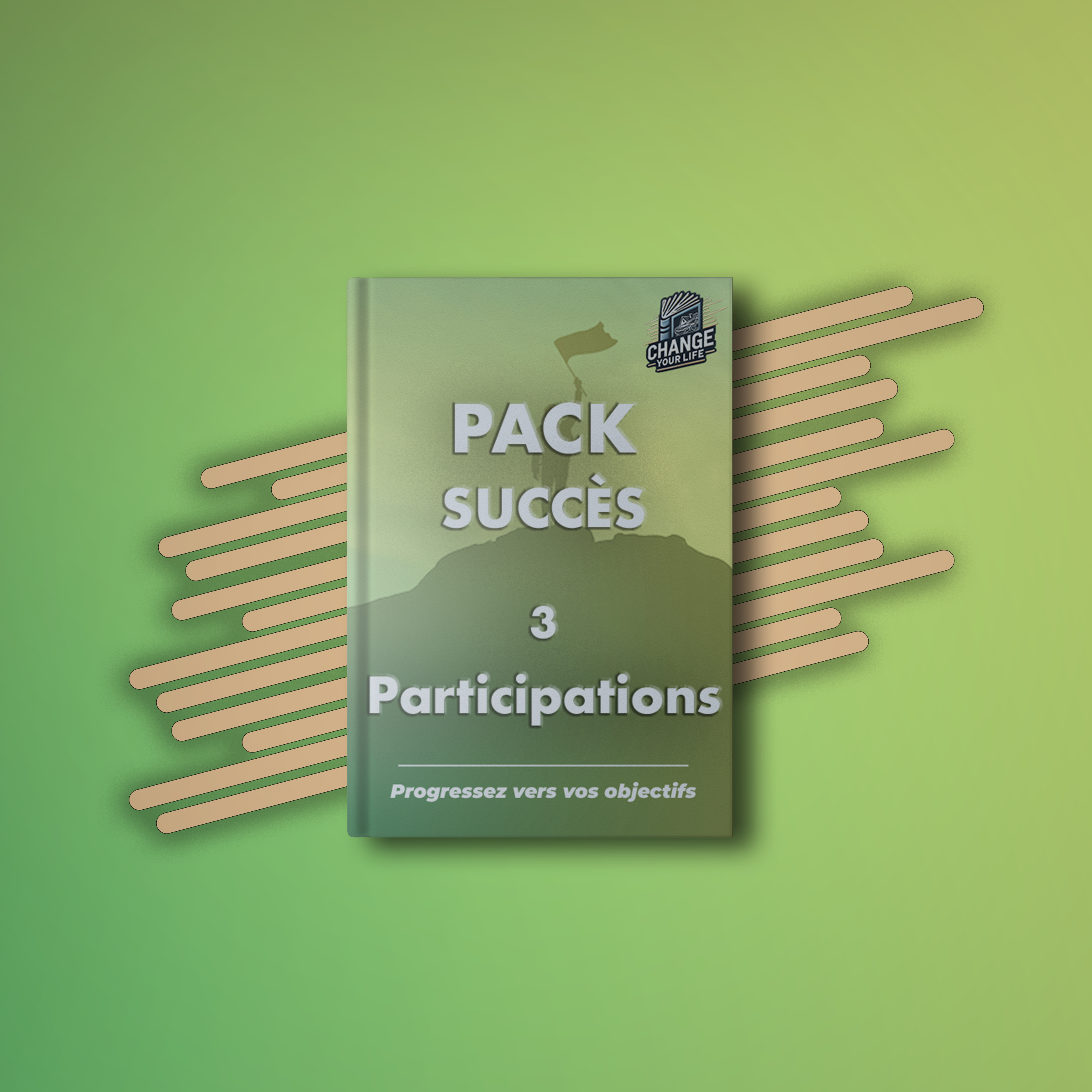 Pack Succès – 3 Participations pour le grand jeu concours + 2 E-books offerts